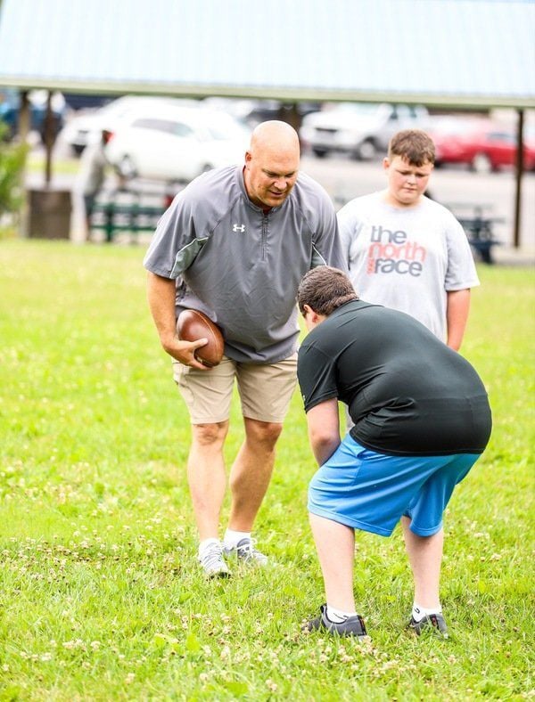 Youngsters attend Whitley County Football Future Colonels Camp 2019