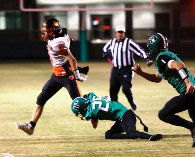 Harlan’s Jonah Sharp runs for 301 yards and a TD to lead Green Dragons