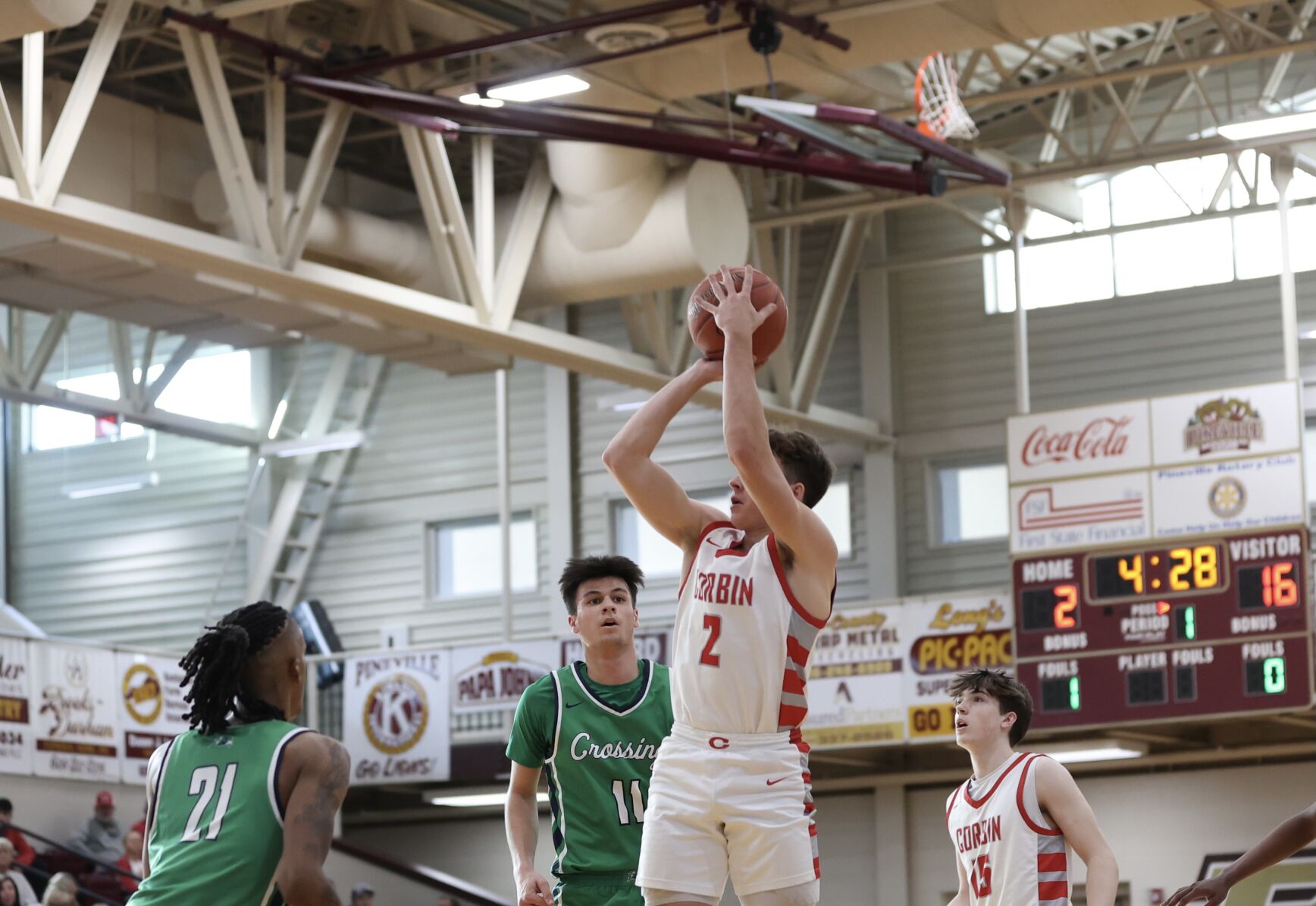 Redhounds suffer third straight loss, fall to No. 1 Great Crossing, 75-25