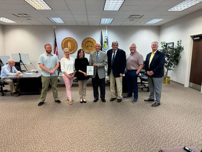 Corbin City Commission honors history-making electric co-op manager ...