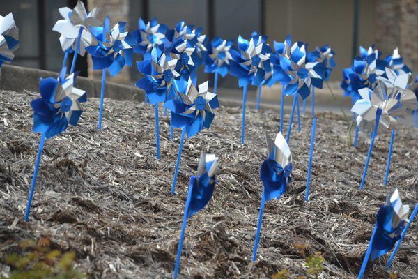 Corbin business displays pinwheels for child abuse awareness