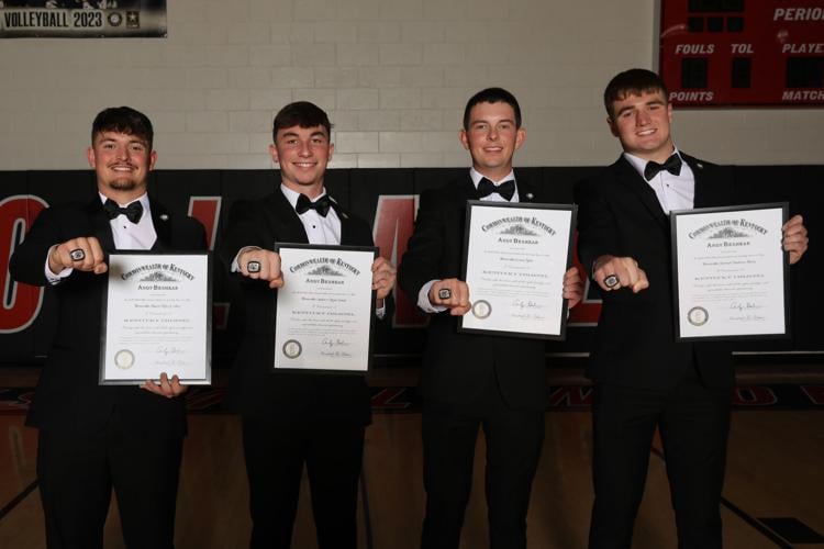 STATE CHAMPS RECEIVE THEIR RINGS Whitley County baseball team receives