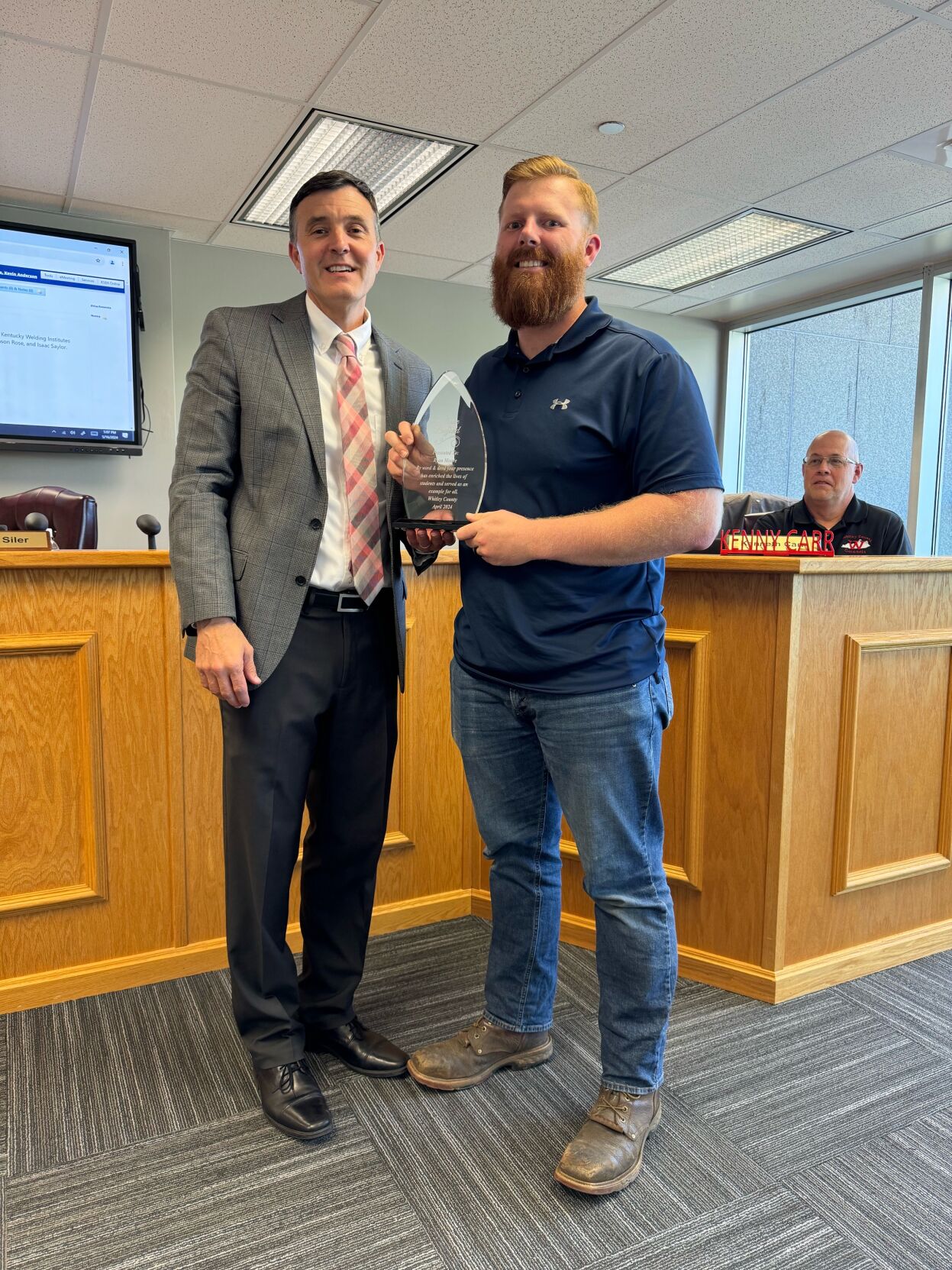 Whitley County Board of Education honors welding program, teachers ...