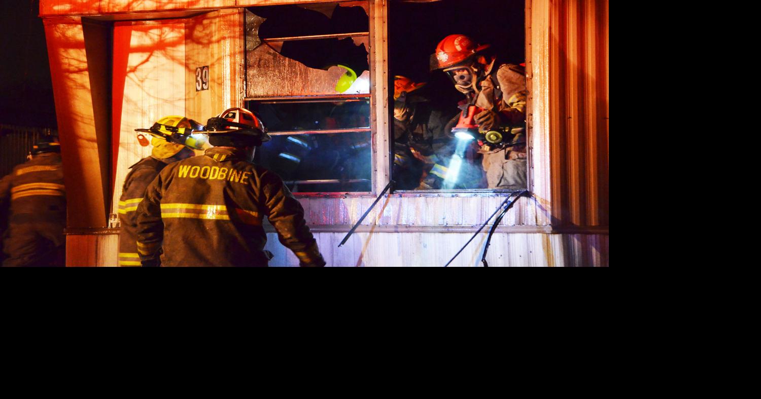Woodbine firefighters called to mobile home fire News