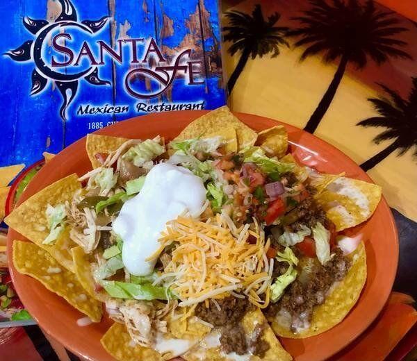 RESTAURANT WEEK Santa Fe Mexican Restaurant serving loaded nachos