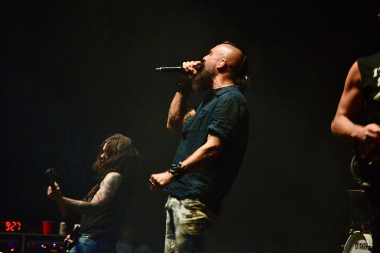 17 Killswitch Rapper Corbin Arena transforms into a mosh pit for Killswitch Engage tour show ...