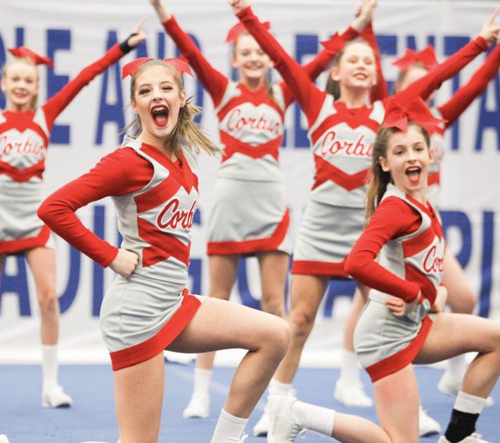 Middle school cheerleaders compete over weekend Sports