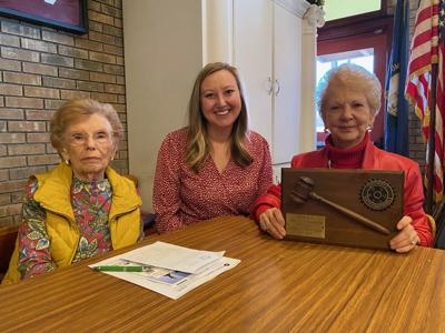 Corbin Rotary Club honors spouses of 2 former chapter presidents | News ...