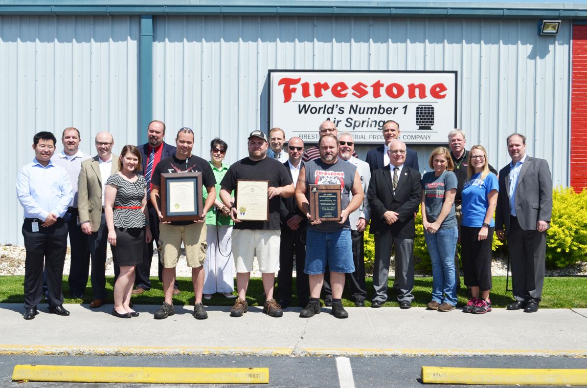 SAFETY FIRST Firestone Wins Safety Award Employees Worked 1 107 767 