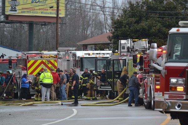 Multiple fire departments respond to house fire near intersection of US ...