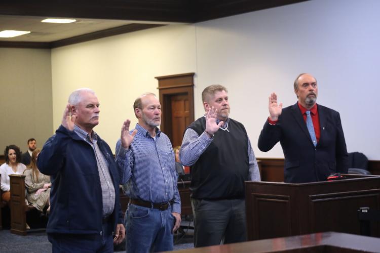Whitley County officials sworn in