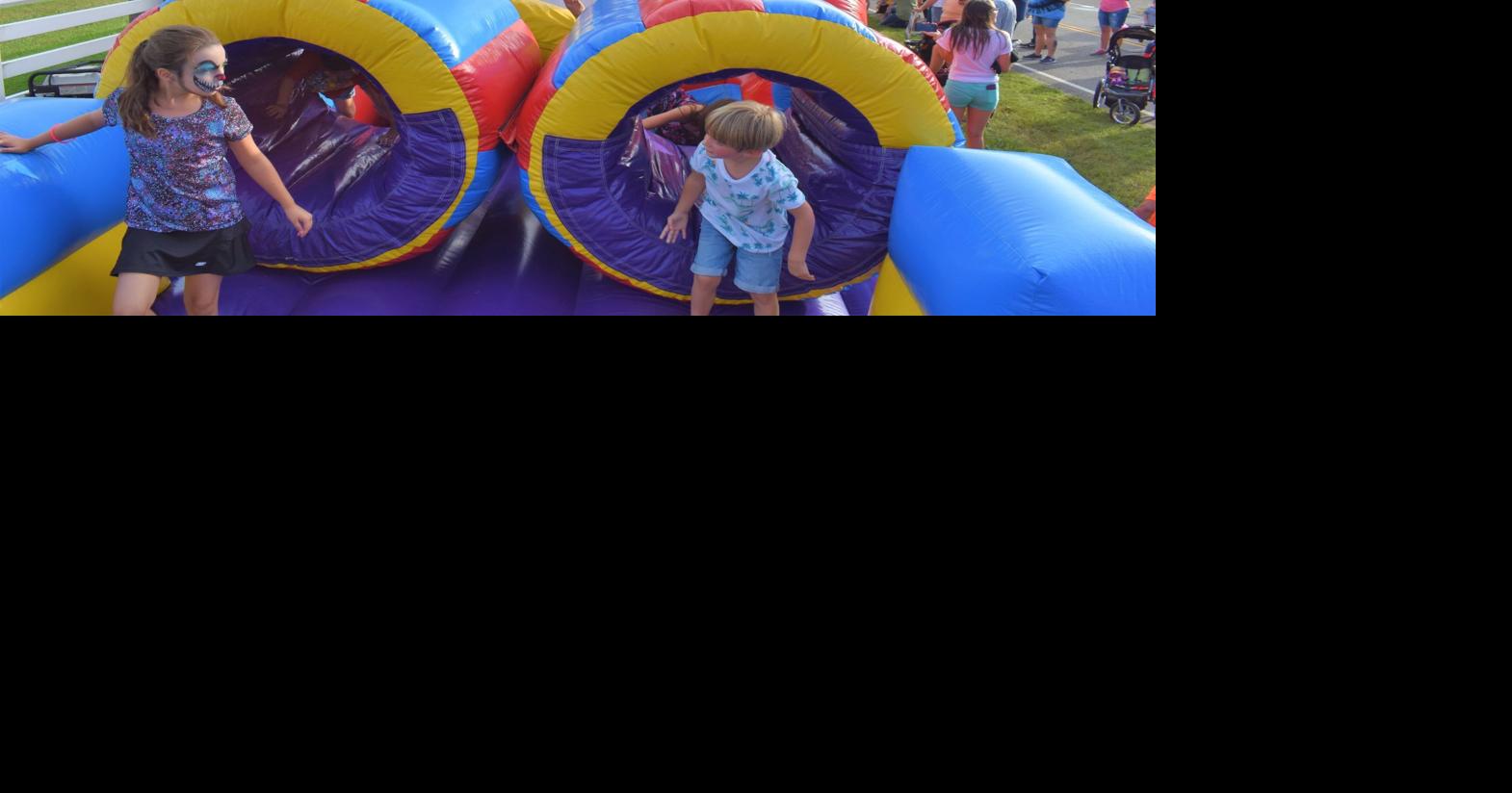 Mount Carmel Block Party inflatables, kids