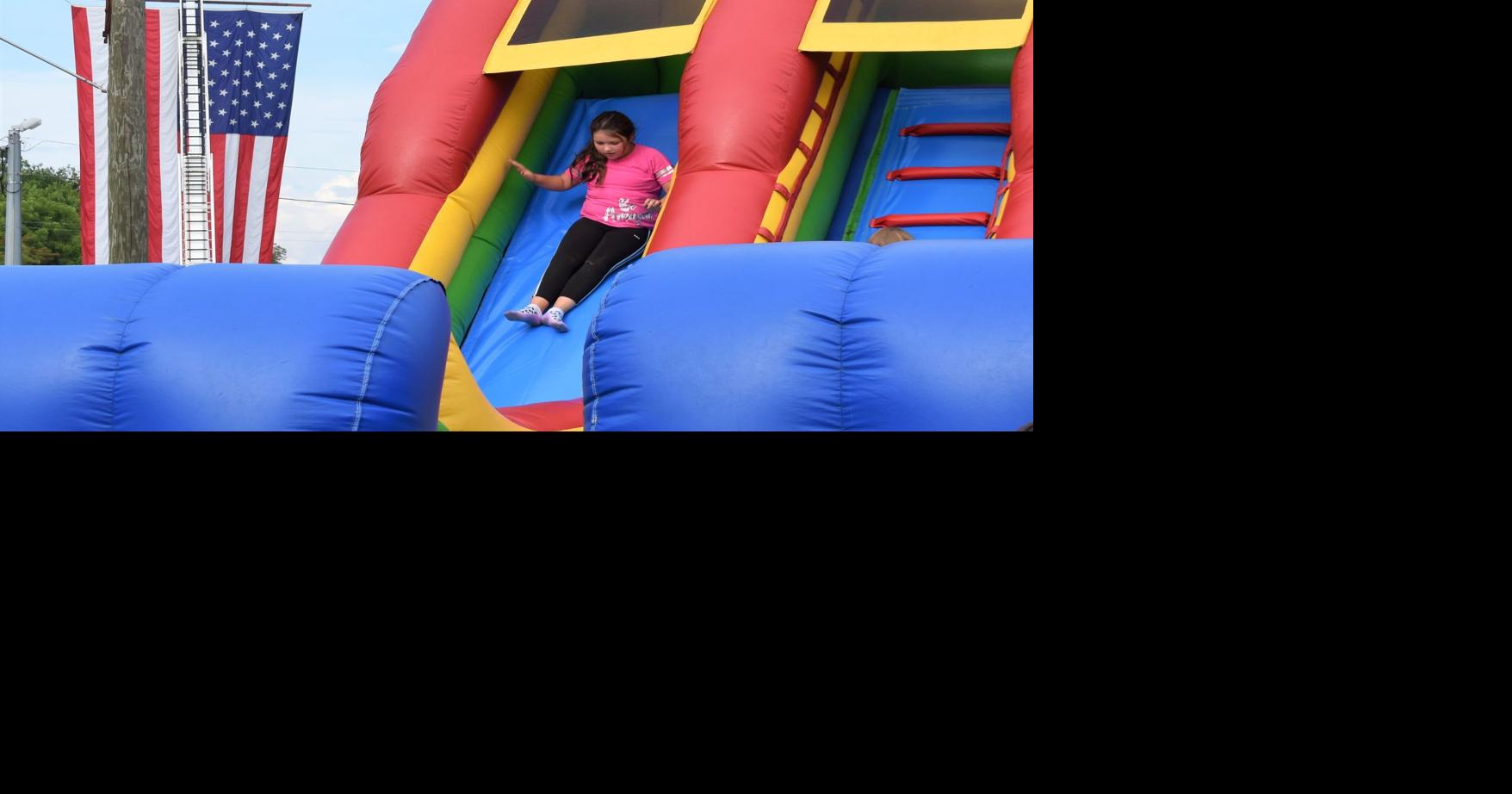 Mount Carmel Block Party inflatables