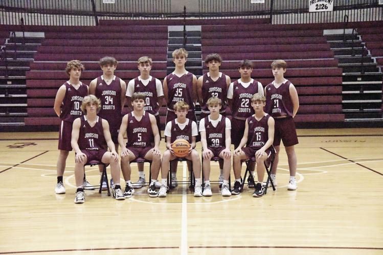 2022 - 2023 Johnson County Longhorns Boys Junior Varsity Basketball Team