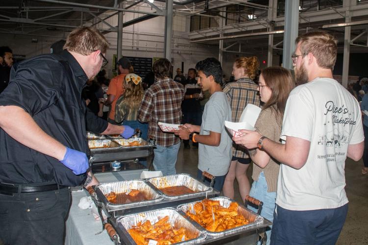 Wing Fling 2024 - serving up wings