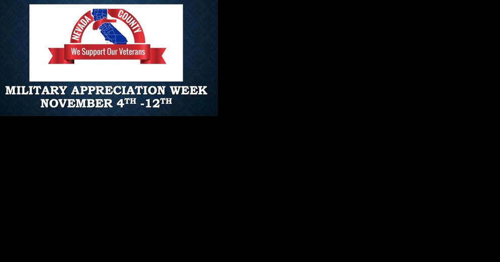 Military Appreciation Week: Discounts in Nevada County - Vimarsana News