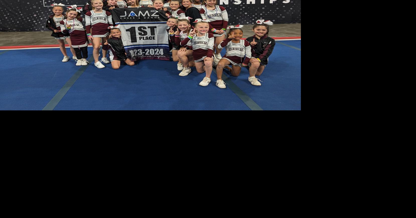Bear River Junior Bruins competitive cheer team places 1st in Jamz