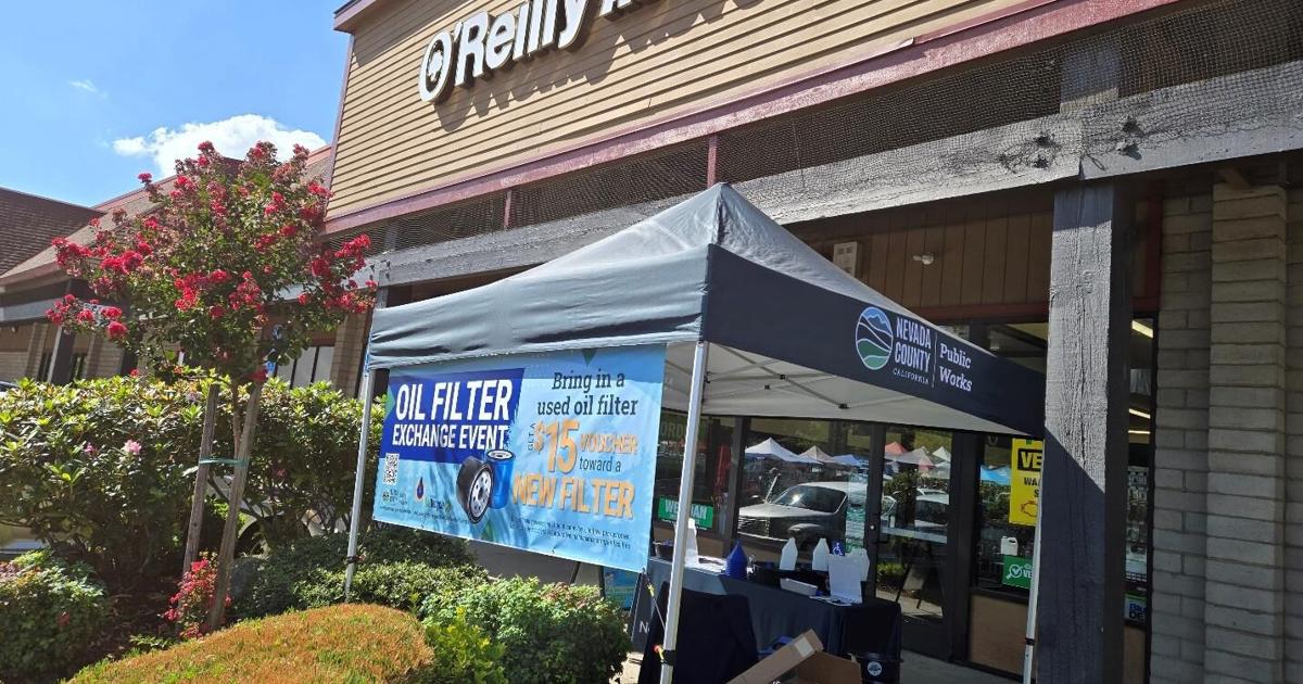 Nevada County to host used Oil Filter Exchange event May 16