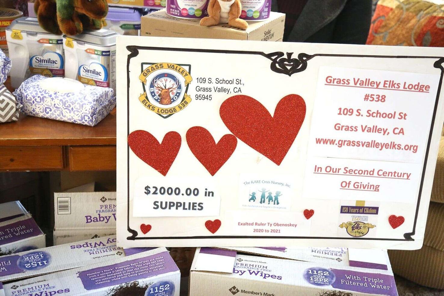 Giving back to others Elks members serve so that others can continue