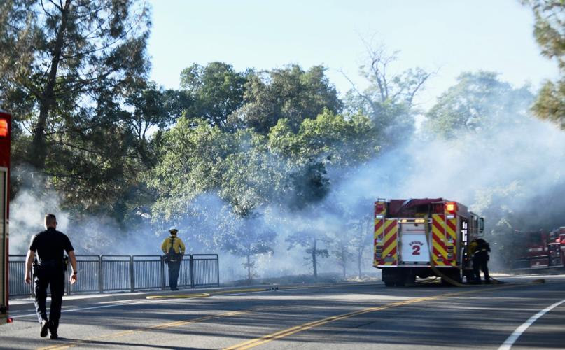 Wind driven fire in Grass Valley extinguished quickly (PHOTO GALLERY/VIDEO) News