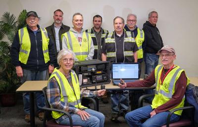Amateur radio operators sworn in by Nevada County OES