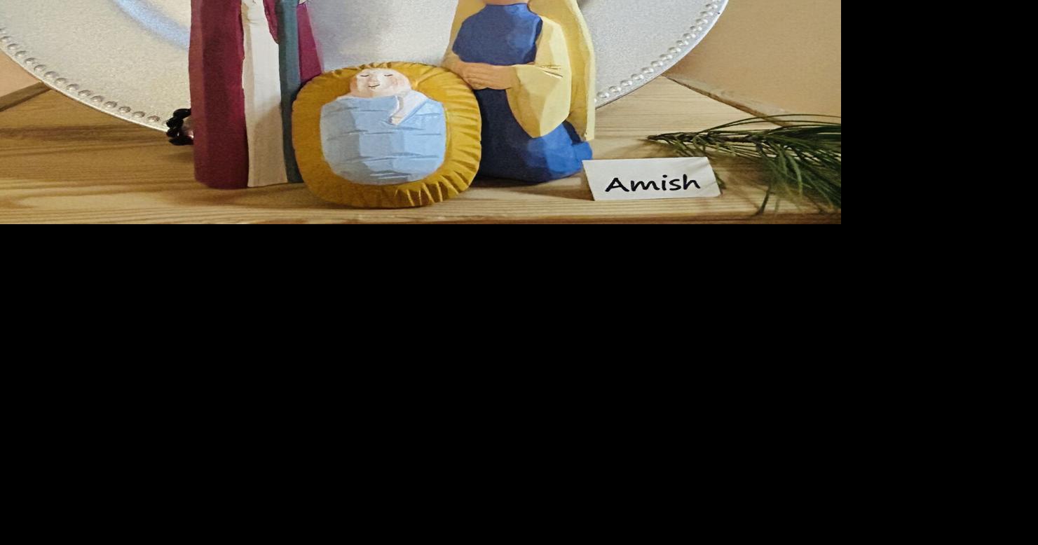 Advent and nativity scene exhibit at Peace Lutheran Church of Grass Valley