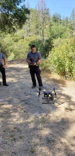 Grass Valley police drone helps in search for man at South Yuba River