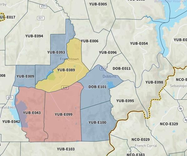 UPDATE Firefighters battling 82acre fire in Dobbins, 40 contained Fire