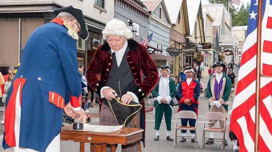 Presidential march Annual Constitution Day parade draws crowds to