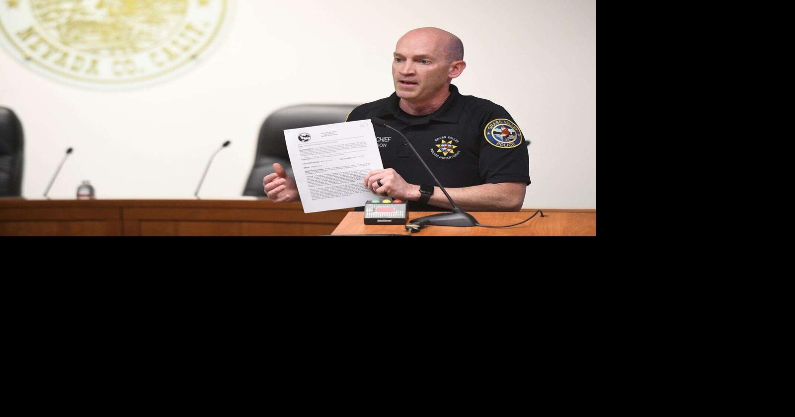 Grass Valley council to receive financial report, consider early retirement of Deputy Police Chief at Tuesday meeting