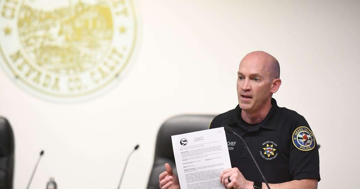 Grass Valley council to receive financial report, consider early retirement of Deputy Police Chief at Tuesday meeting