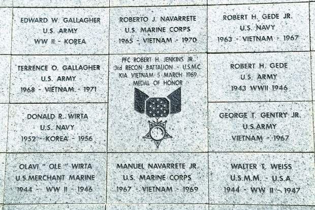 Honoring Our Heroes Names of Nevada County veterans memorialized