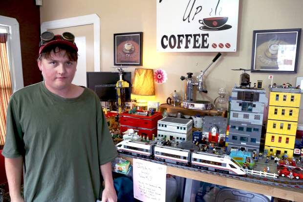 Lego Land: Lego city on display at Grass Valley's What's Up? Coffee, News