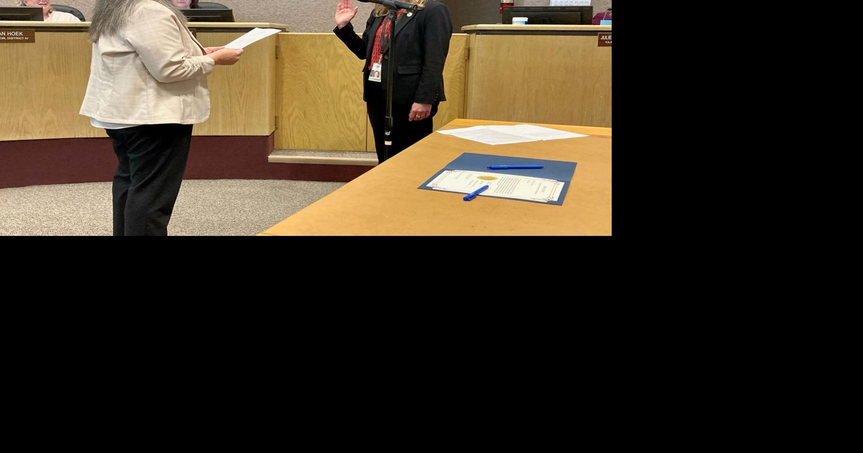Appointed Treasurer-Tax Collector sworn in | News | theunion.com
