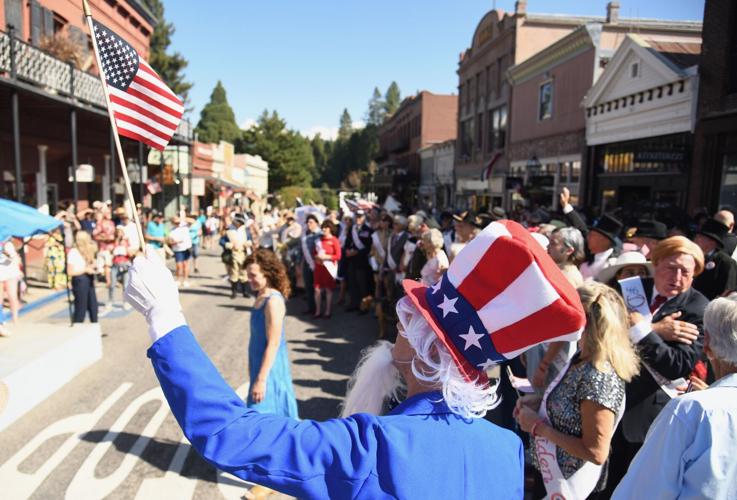 Honoring a Nevada City tradition Constitution Day Parade takes to