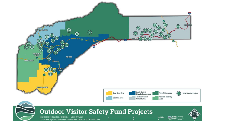 Nevada County awards $388,840 in second round of Outdoor Visitor Safety Fund grants - Vimarsana News