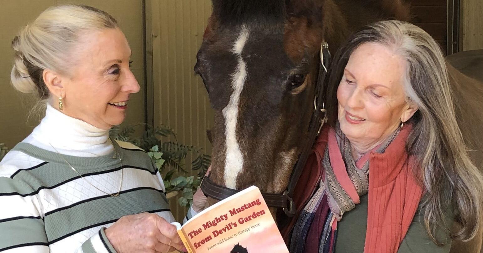 Local author and illustrator present true tales from new book for horse-crazy kids - Vimarsana News