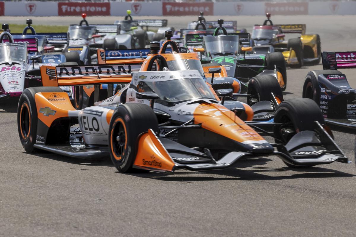 Alexander Rossi finishes 7th at The Thermal Club Sports