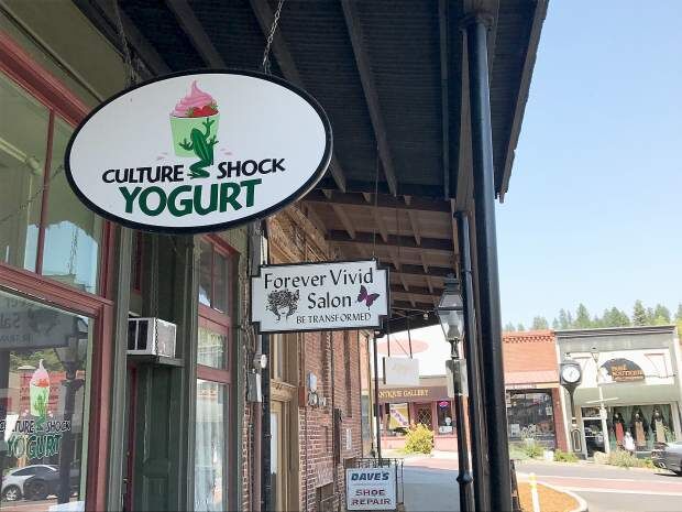 Grass Valley's Culture Shock Yogurt prepares to close downtown