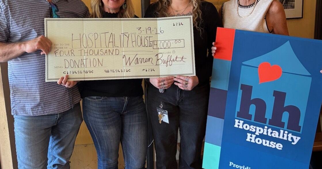 Local real estate team advocate for $4,000 grant for Hospitality House