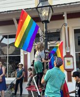 Rainbow Pride flag-raising in Nevada City: Inclusive, festive, fun