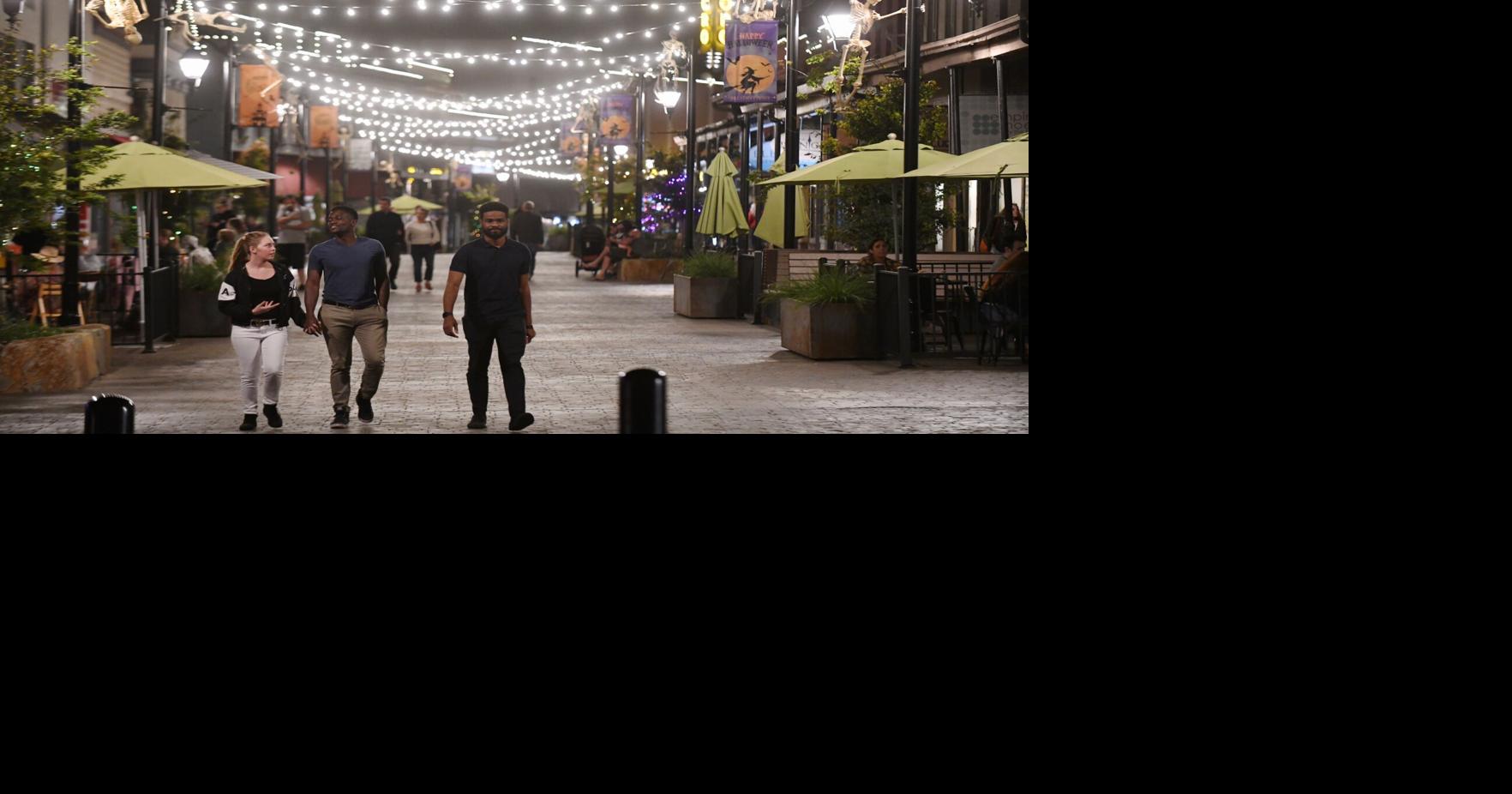 Turning on the lights Grass Valley's Mill Street terrazzo lights illuminated News