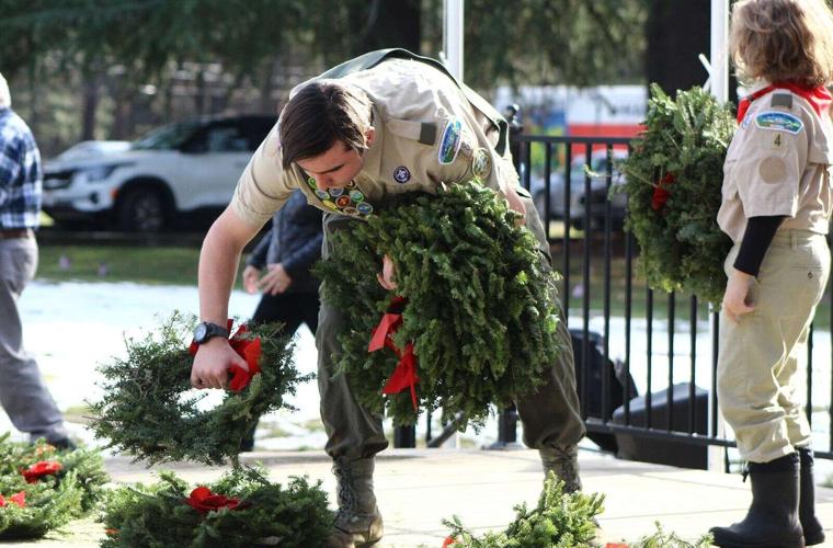 Remember, honor, teach Wreaths Across America places 1,300 wreaths