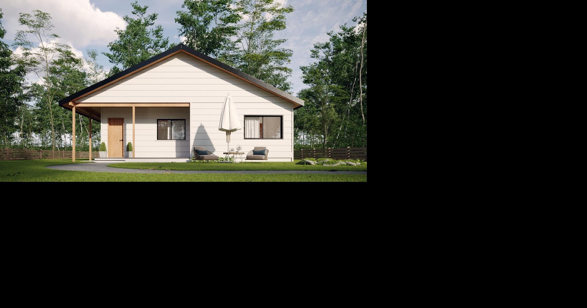 One bedroom/one bath house building plans now available from Nevada ...