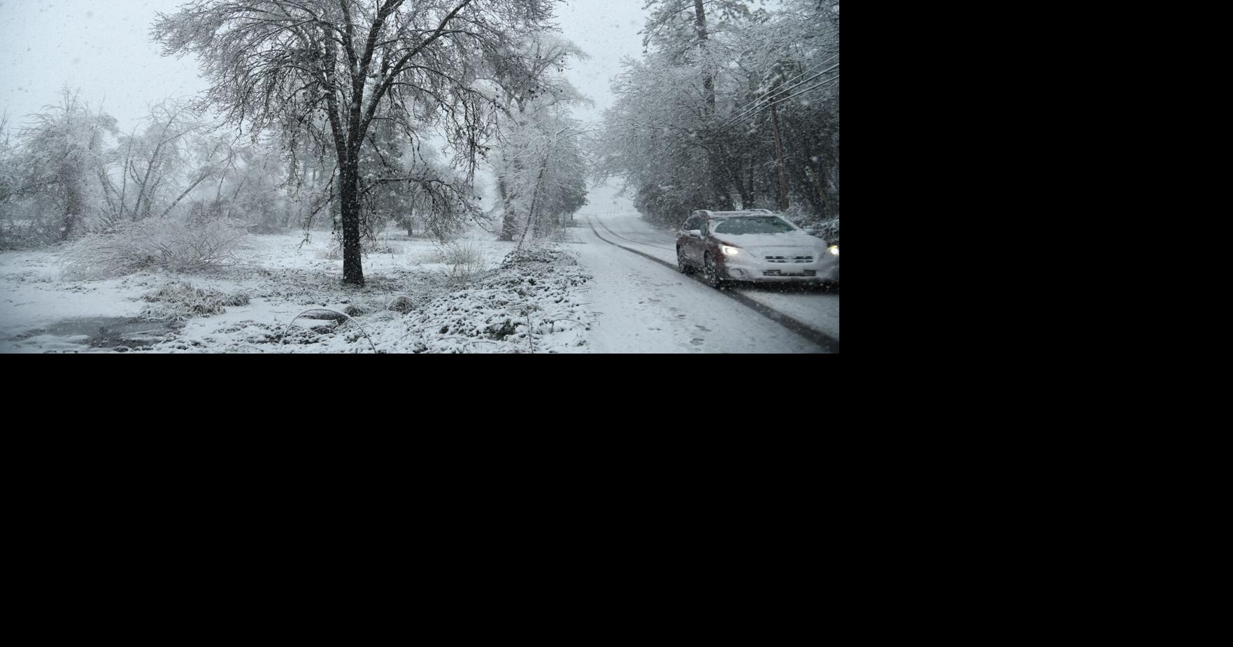 Snow arrives in Nevada County: Live updates for Feb. 18; Nevada City School District, Union Hill school cancels activities