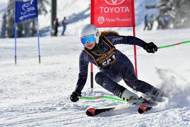 ALPINE SKI: Nevada Union girls team takes first, McDowell places first  individually for boys, Sports