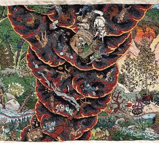 The Ridge Tapestry Project A community’s history woven into art