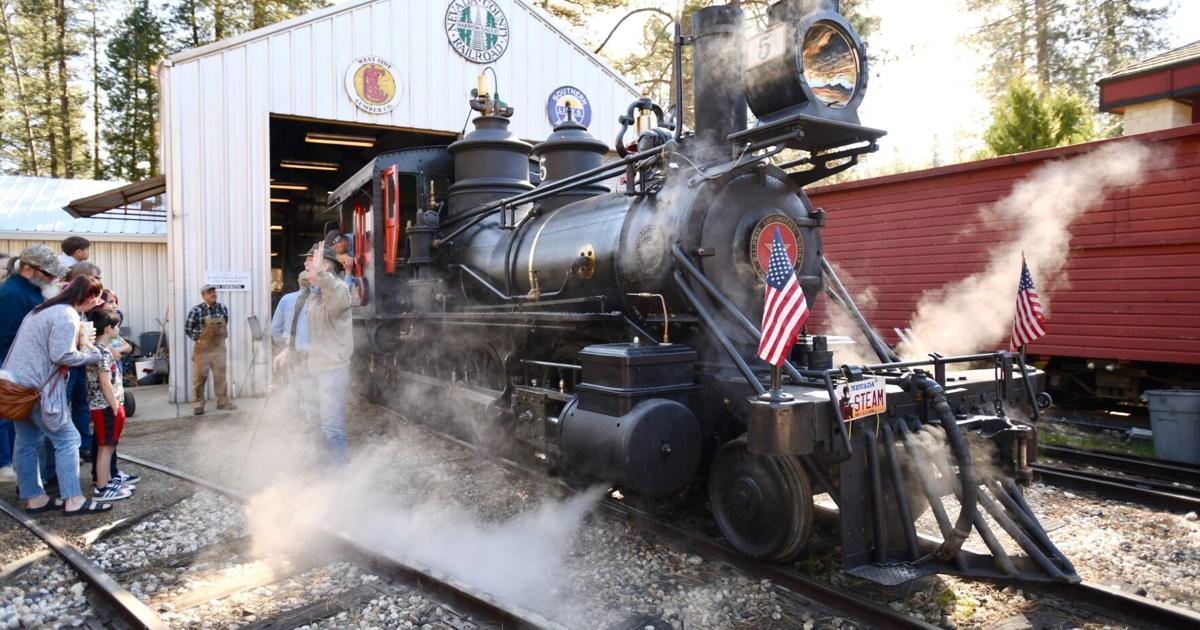 All aboard! Nevada County Narrow Gauge Railroad Museum steams up and gets...