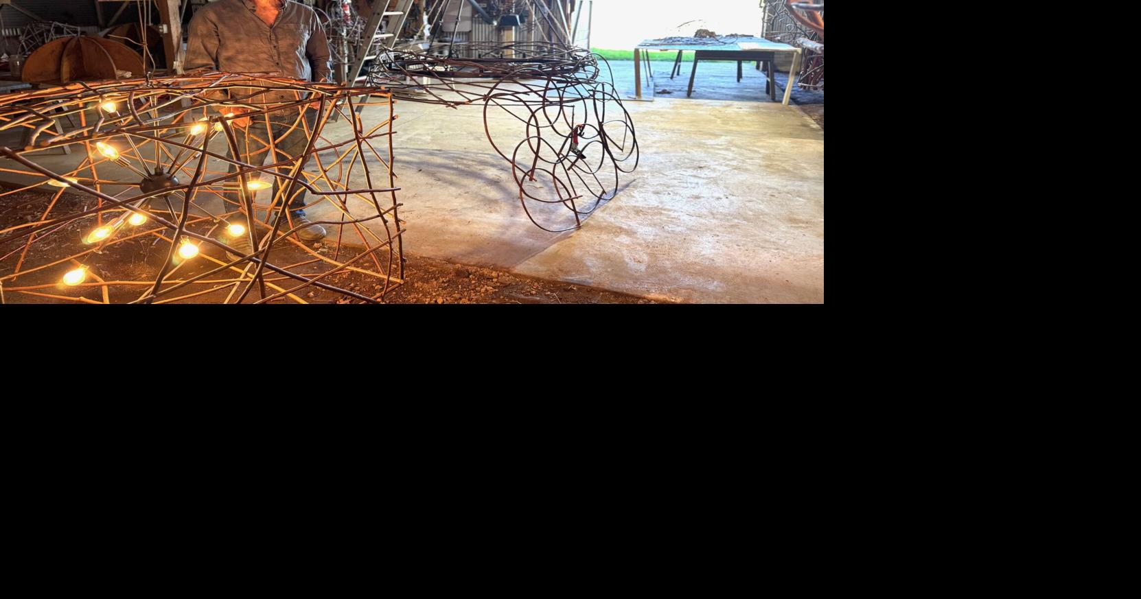 Stickin' it to you: David Ward creates works of art through local inspiration