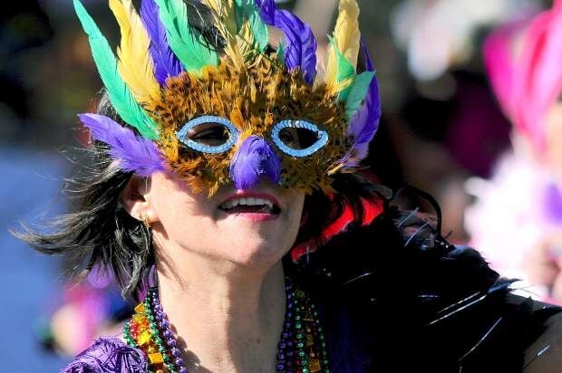 joe burrow mardi gras